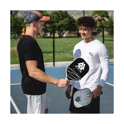 Odin Pickleball Paddles Set of 2 Premium Graphite Polypropylene Honeycomb Cor...