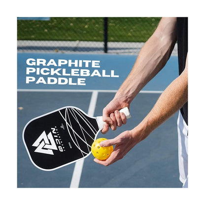 Odin Pickleball Paddles Set of 2 Premium Graphite Polypropylene Honeycomb Cor...